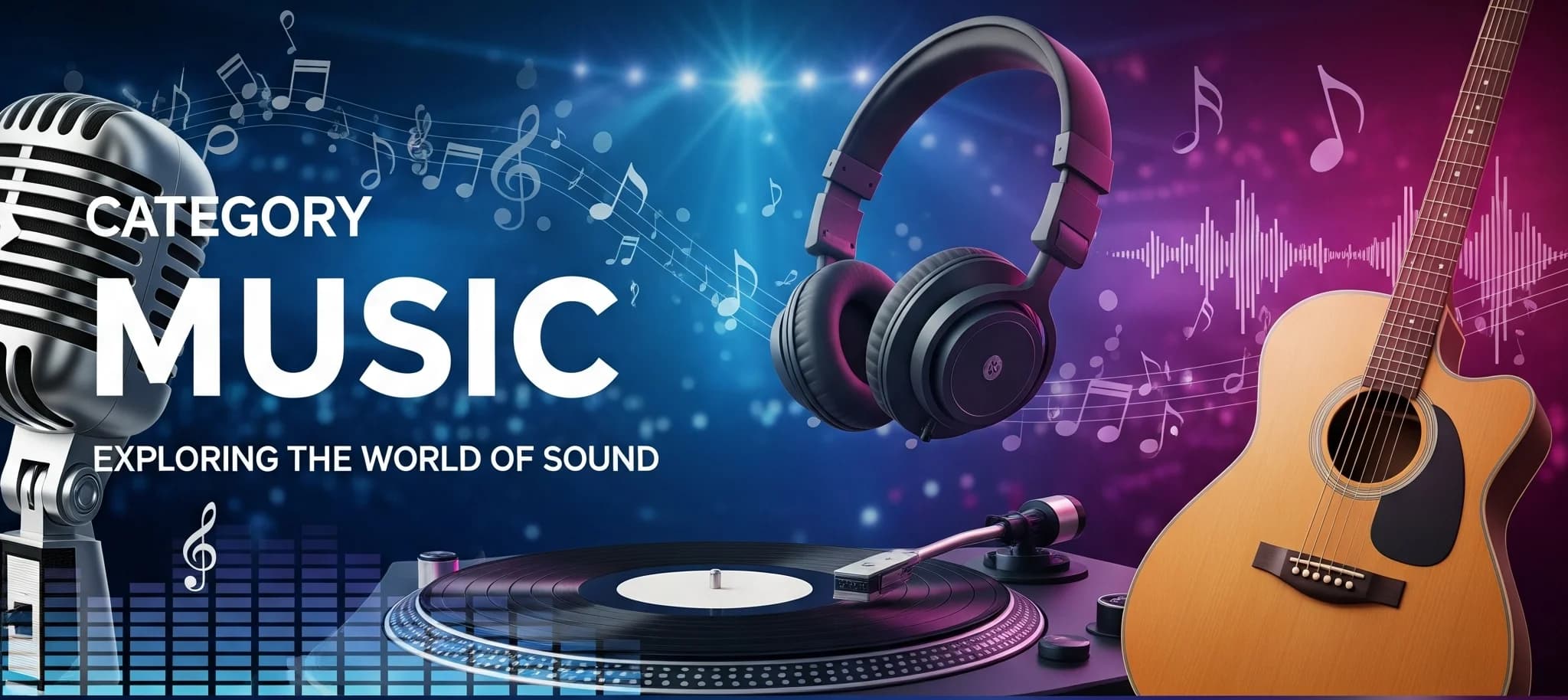 Banner de música